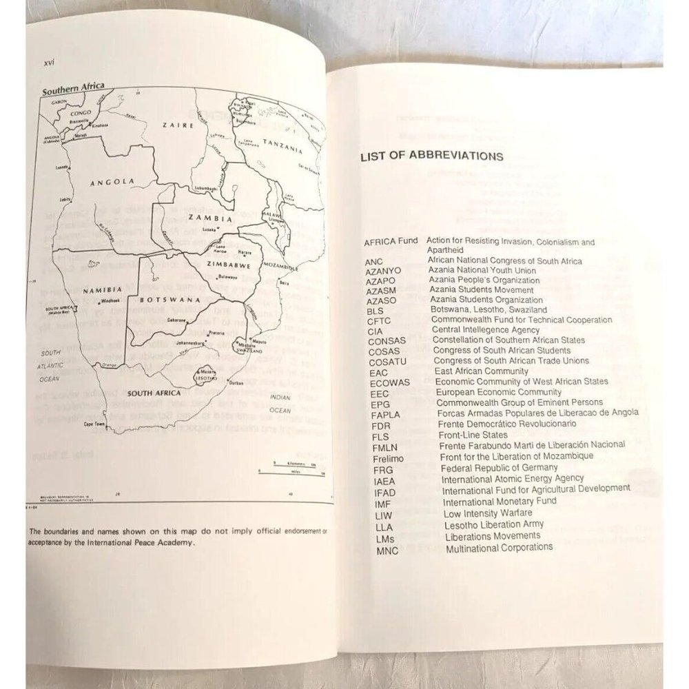 Southern Africa In Crisis Peace Regional International Responses Academy 28 And - Picture 5 of 13